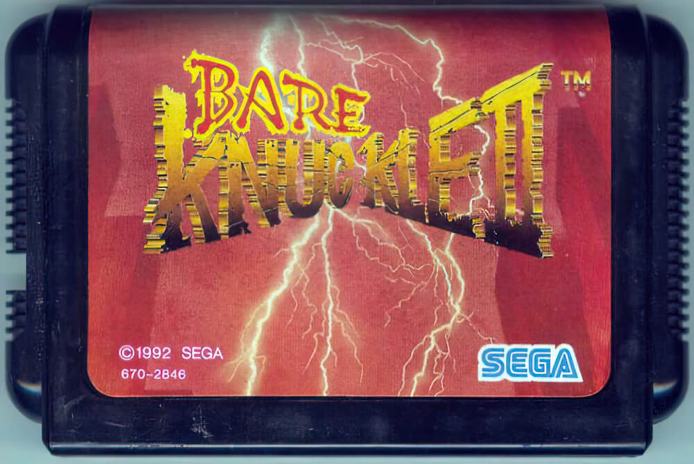 Лицензионный картридж Streets Of Rage 2 для Sega Mega Drive